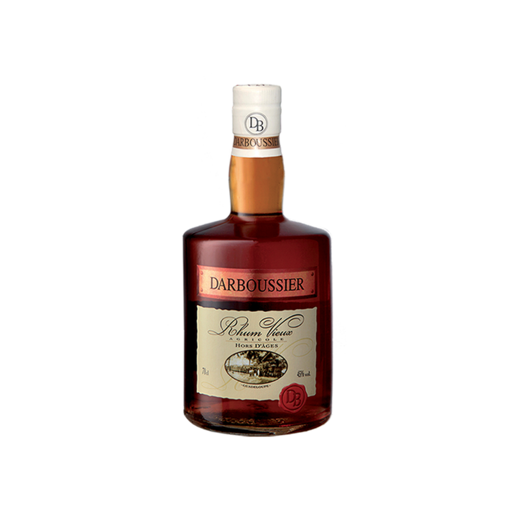 Bouteille de rhum vieux hors d'age darboussier