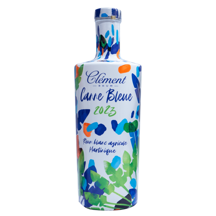 Rhum Clément Blanc - Canne Bleue 2023 - Edition vert 50° 70cl