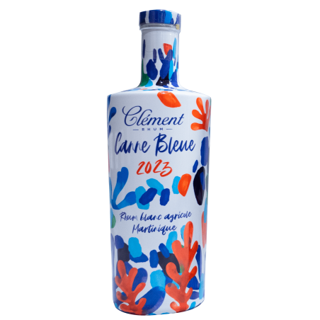 Rhum Clément Blanc - Canne Bleue 2023 - Edition rouge 50° 70cl